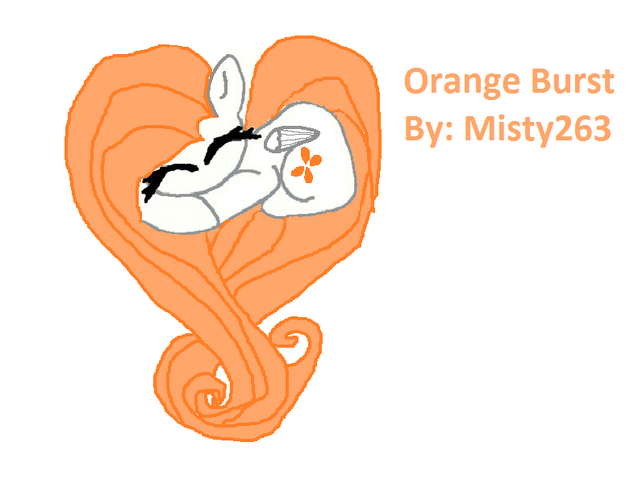 File:FANMADE Orange Burst Heart.png