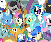 Lyra Heartstrings Sweetie Drops Comic Con poster