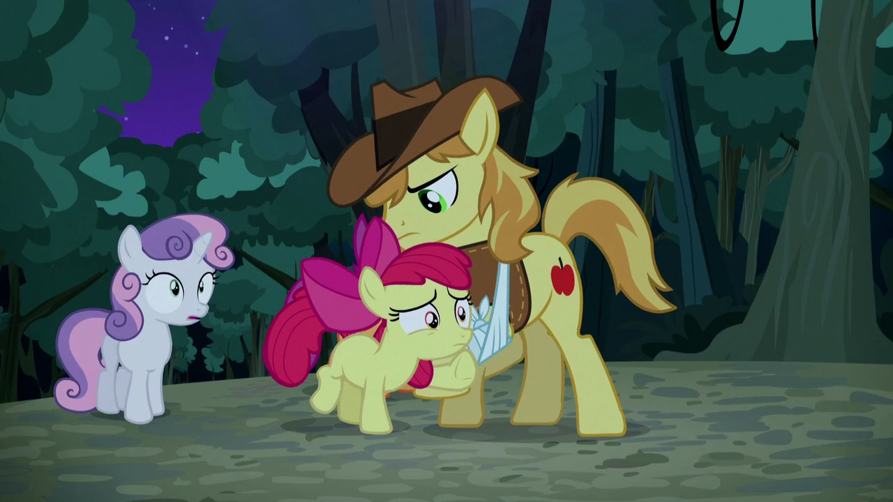 Image Braeburn holding Apple Bloom back S5E6.png My Little Pony