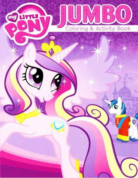 Image - My Little Pony Princess Cadance Jumbo coloring book cover.jpg