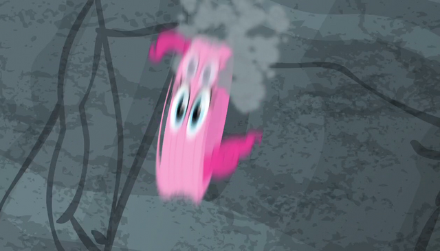 File:Pinkie Pie rolls down the cliff face S5E1.png
