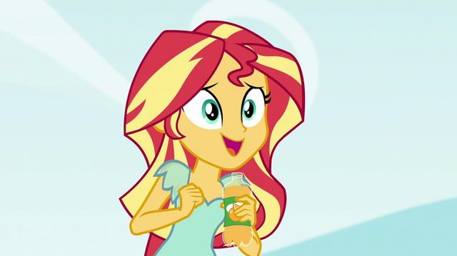 File:Sunset Shimmer "the repairs to Camp Everfree" EGS1.png