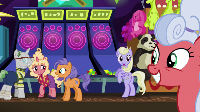 File:Ponies pleased by Gladmane's announcement S6E20.png
