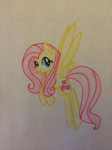 File:FANMADE Fluttershy flying.jpg