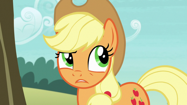 File:Applejack "fashion-y stuff" S7E9.png