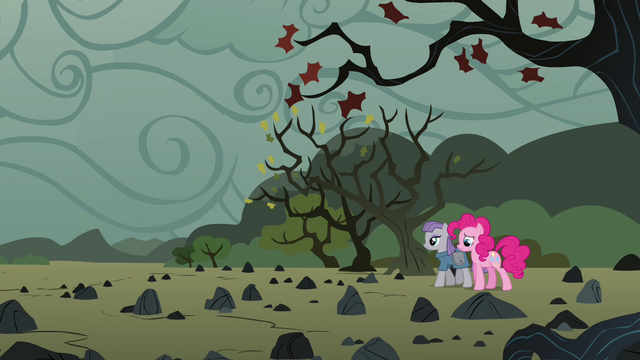 File:Pinkie and Maud reach the rock farm S4E18.png