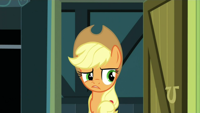 File:Applejack doesn't approve S3E4.png
