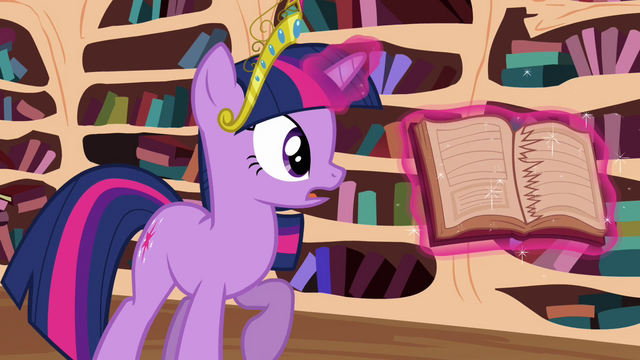File:Twilight finds a page torn out of a book S03E10.png