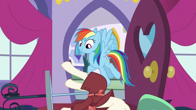 File:Rainbow "how's it" S5E15.png