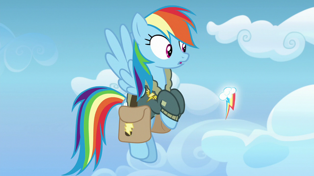 File:Rainbow Dash's cutie mark floating in the air S6E24.png