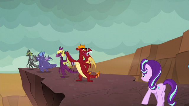 File:Garble addresses Starlight as "Twinkle Star" S7E1.png