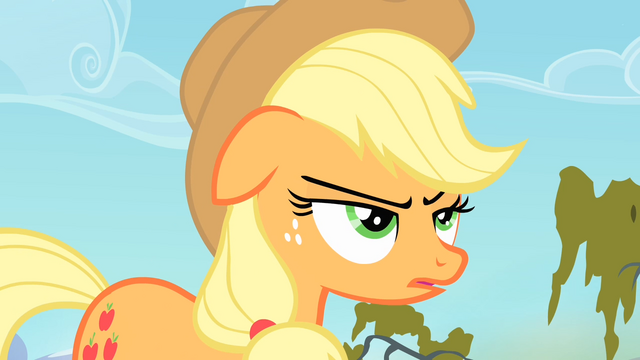 File:Applejack becomes unhappy S4E07.png