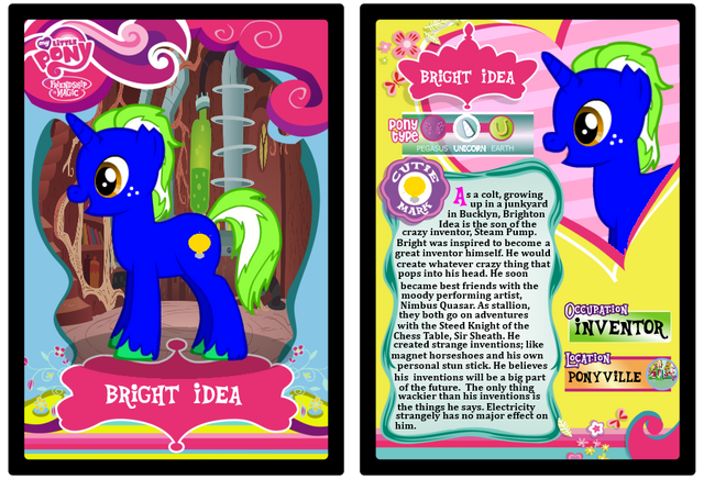 File:FANMADE Bright Idea Trading Card.png