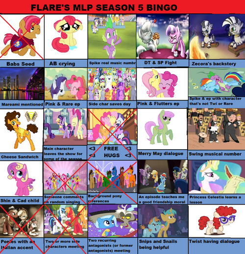 FANMADE MLP Season 5 Bingomega5