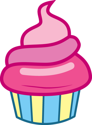 File:FANMADE Pink Iced Cupcake.png