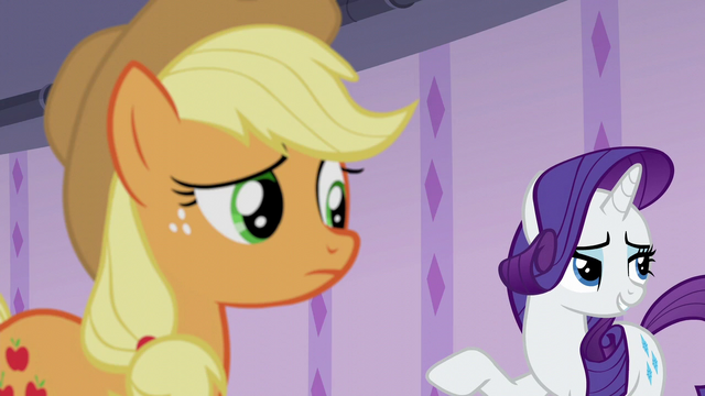 File:Rarity "oh, Applejack, honestly!" S6E10.png