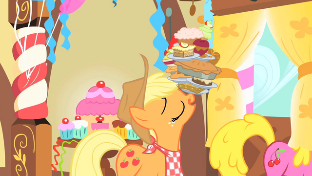 File:Applejack leaving with food S1E22.png
