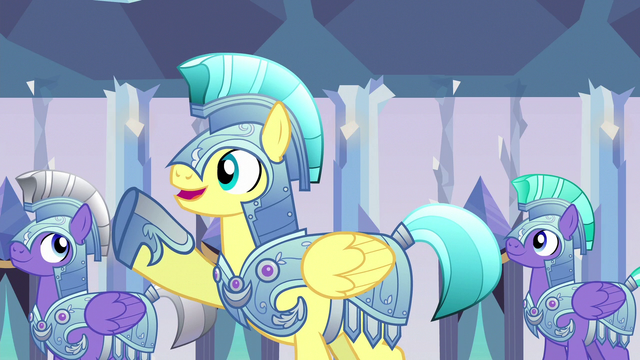 File:Royal guards "to Spike the Brave and Glorious!" S6E16.png
