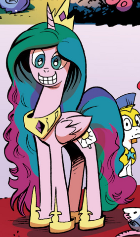 File:Comic issue 17 Luna disguised as Celestia.png