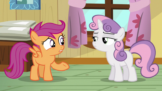 File:Sweetie Belle glances at Scootaloo S5E04.png