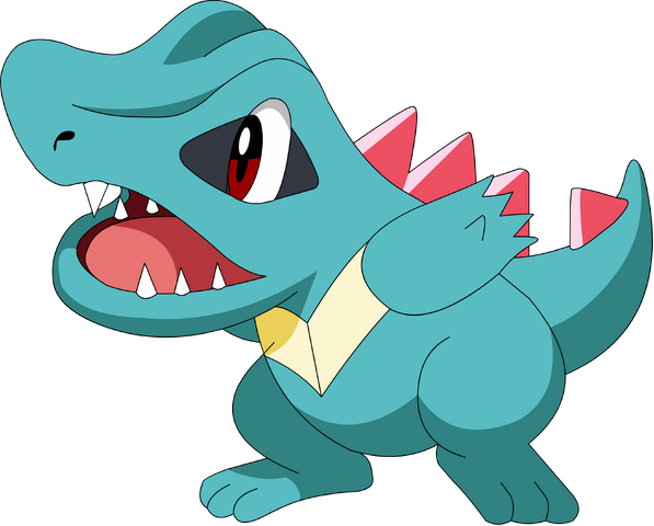 File:Totodile by pokesafari.png