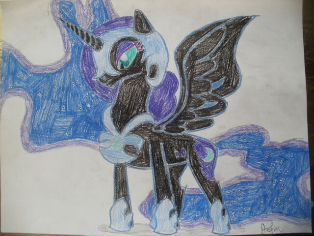 File:FANMADE Nightmare Moon drawing.jpg