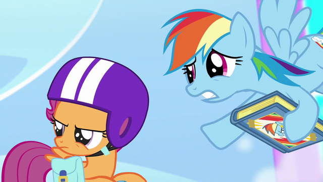 File:Rainbow "you might wanna hold onto your wings" S7E7.png