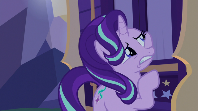 File:Starlight presses her cheek against Trixie's wagon S6E25.png