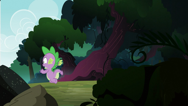 File:The timberwolves chasing after Spike S3E9.png