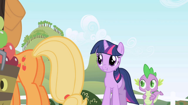 File:Twilight to Applejack "Good afternoon" S1E01.png
