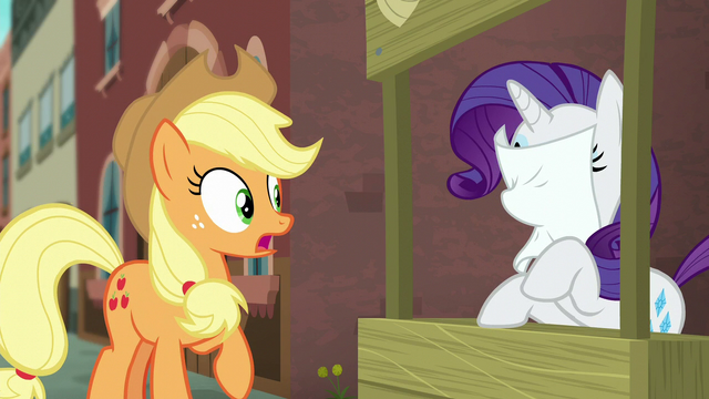File:Coco's flyer flies into Rarity's face S5E16.png