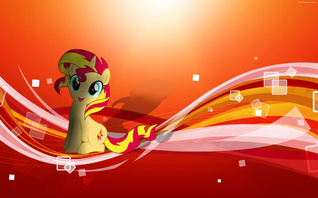 File:FANMADE Sunset Shimmer Wallpaper.jpg