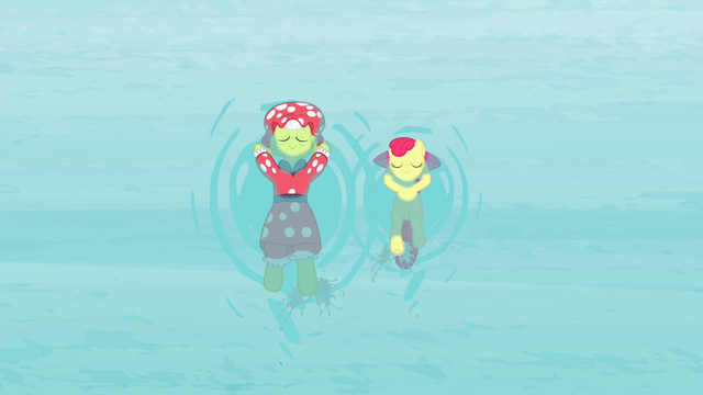 File:Granny and Apple Bloom floating on water while swimming S4E20.png