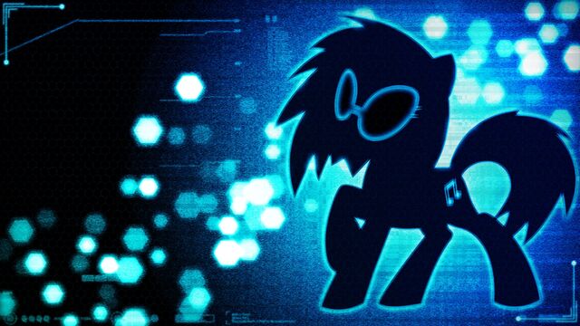 File:FANMADE DJ Pon-3 wallpaper.jpg
