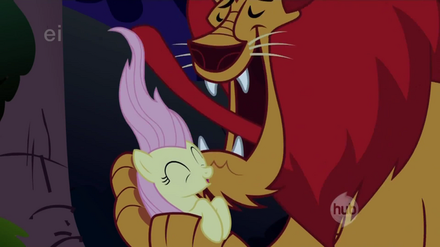 Datei:Manticore and Fluttershy S01E02.png