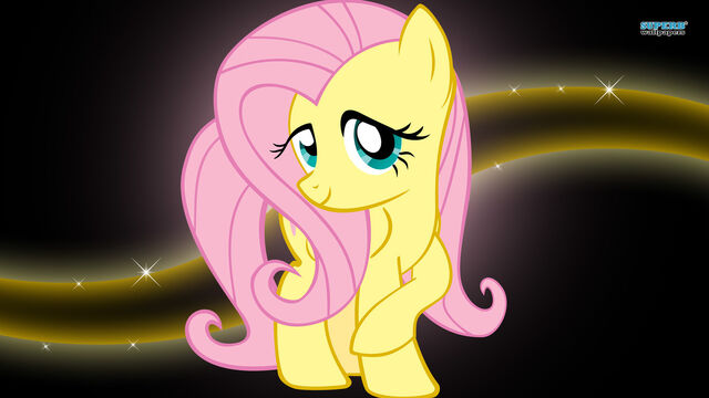 File:FANMADE Fluttershy wallpaper.jpg