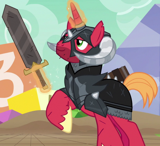 File:Big McIntosh as Sir McBiggun ID S6E17.png