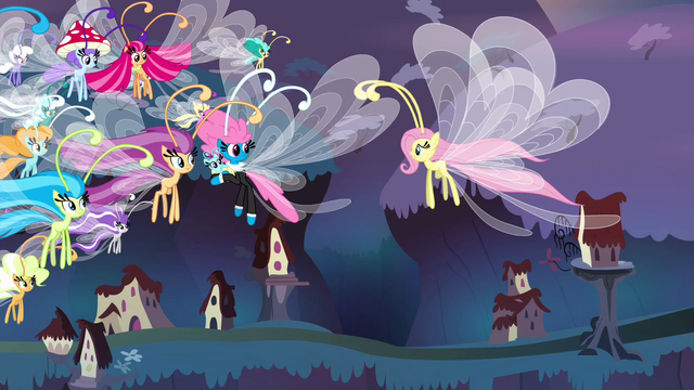 File:Fluttershy saying goodbye to the Breezies S4E16.png