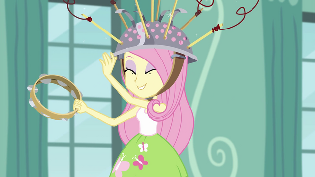 File:Fluttershy starting to get into it EG3.png