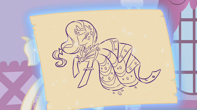 File:Rarity's dress design S01E14.png