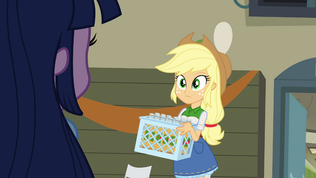 File:Applejack recognizes Twilight EG.png
