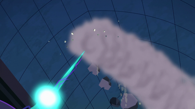 File:Nightmare Moon's magic aimed at the ceiling S4E02.png