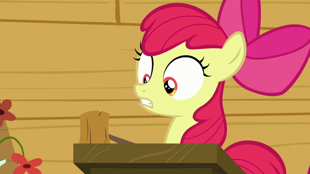 File:Apple Bloom opens her eyes and look at her friends S6E4.png