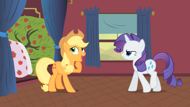 File:Applejack and Rarity S1E21.png