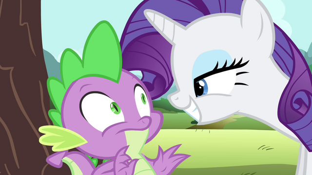 File:Rarity grinning at Spike S4E23.png