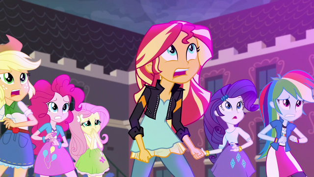 File:The Equestria Girls still looking worried EG3.png