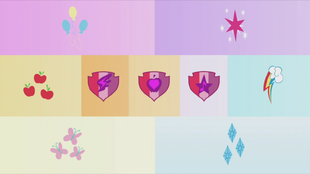 S05E18 Znaczki Mane 6 i Znaczkowej Ligi.png