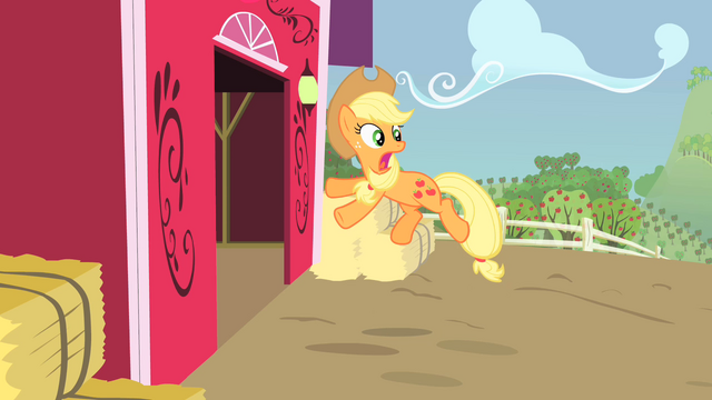 File:Applejack shocked S1E25.png
