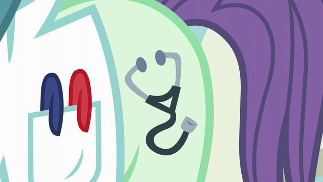 File:The doctor's cutie mark - a stethoscope S6E4.png