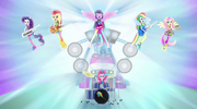 Rainbooms singing -set yourself apart- EG2